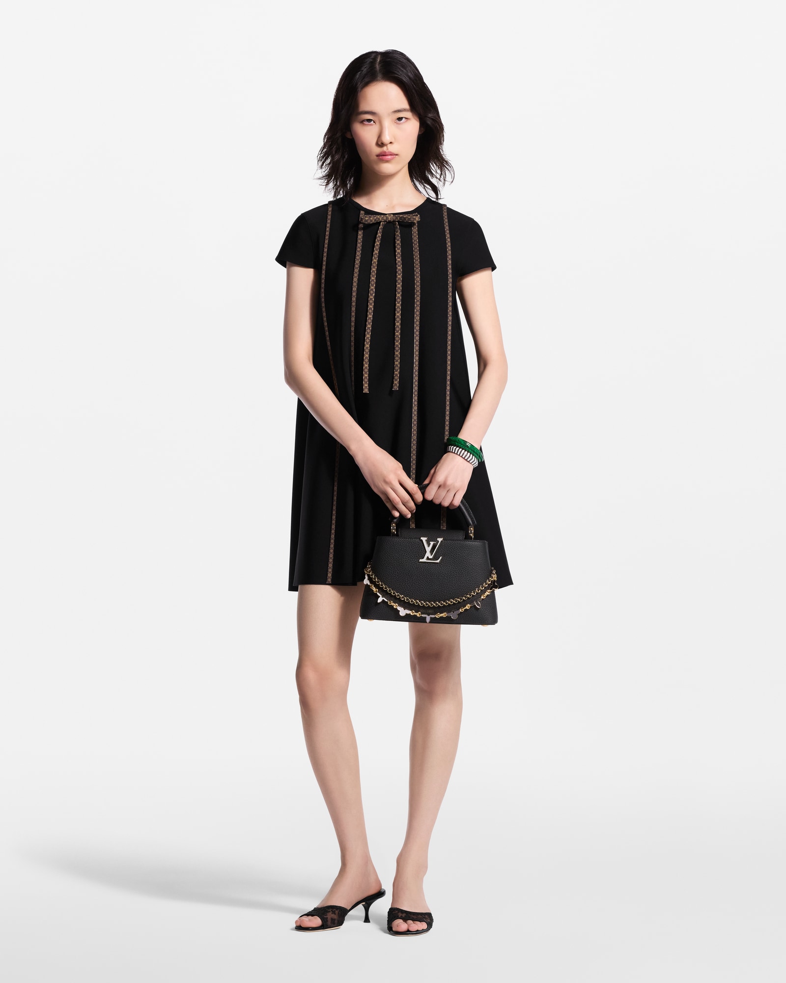 Monogram Accent Trapeze Dress - High Summer Collection | LOUIS VUITTON